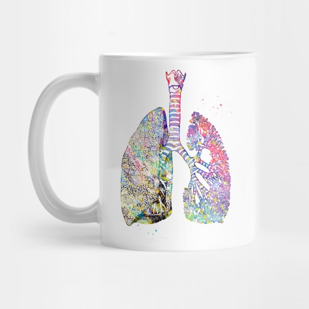 Lungs Art by erzebeth